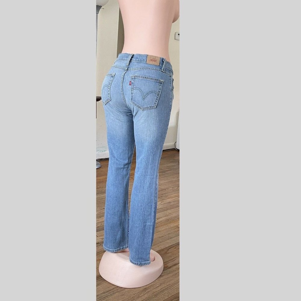 Levi's curvy Cut Denim Jeans Size 5 M Lik NW - Picture 3 of 11